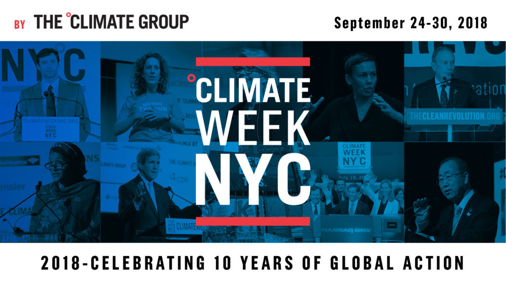 Climate Week NYC 2018